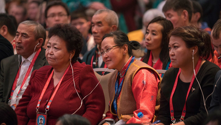 На учения Его Святейшества Далай-ламы собрались более 1200 человек. Фото: Тензин Чойджор (офис ЕСДЛ)