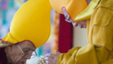 Заключительный день учений Далай-ламы по ламриму в монастыре Сера Чже