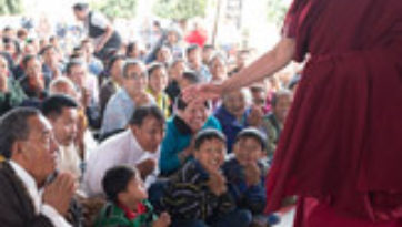 Далай-лама прибыл в Гондию с трехдневным визитом