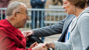 Далай-лама встретился с членами комитета по международным делам голландского парламента и с друзьями Тибета