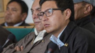 В Лехе Далай-лама посетил монастырь Рудок и Ладакский автономный горный совет по развитию