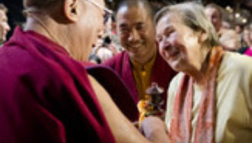 Его Святейшество Далай-лама выразил соболезнования в связи с кончиной Амы Вигер