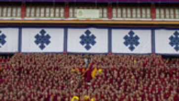 Последний день визита Далай-ламы в Мундгод