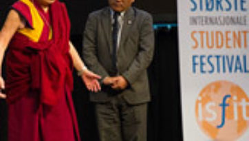 Далай-лама стал гостем студенческого фестиваля в Тронхейме
