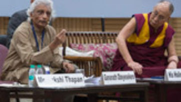 В Дели состоялся первый день конференции «Наука, нравственность и образование» с участием Далай-ламы