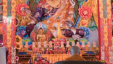 Далай-лама посетил монастырь Дактхок в Ладаке