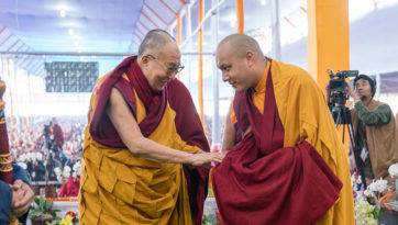 Второй день посвящения Калачакры: семь посвящений вхождения, подобно ребенку