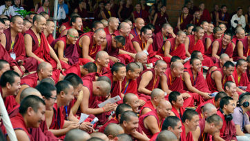 Далай-лама принял участие в торжественном открытии нового Центра медитации и науки