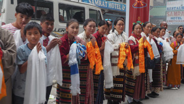 Его Святейшество Далай-лама прибыл в Манали