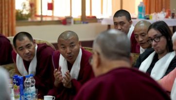 Далай-лама встретился с участниками российской исследовательской программы