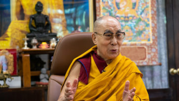 Далай-лама даровал краткое учение о тренировке ума