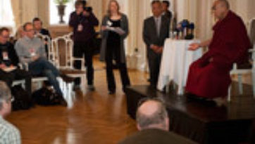 Продолжается визит Его Святейшества Далай-ламы в Швецию. Лунд