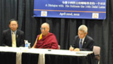 Его Святейшество Далай-лама встретился с китайскими студентами в Рочестере, штат Миннесота