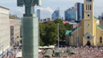 Его Святейшество Далай-лама выступил в Таллине с речью «Призыв к всеобщей ответственности»