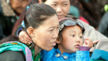 Второй день учений Его Святейшества Далай-ламы в Лехе