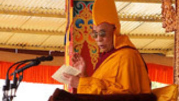 Четвертый день учений Его Святейшества в Лехе