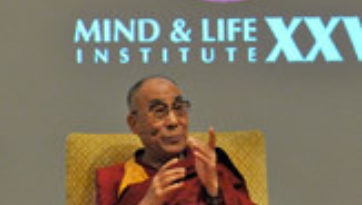 Его Святейшество Далай-лама принял участие в конференции института "Ум и жизнь" в Нью-Йорке
