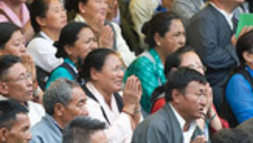 В Далхузи Его Святейшество Далай-лама даровал учения по тексту “Тридцать семь практик бодхисаттвы”