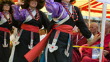 Его Святейшество Далай-лама посетил празднование золотого юбилея Центральной тибетской школы в Далхузи