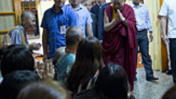 Его Святейшество Далай-лама даровал в Дхарамсале учения по просьбе последователей из Юго-Восточной Азии