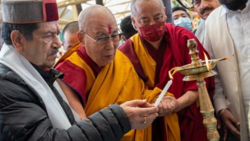 Далай-лама принял участие в праздновании 25-летия со дня основания организации «Бхарат Тиббат Сахьог Манч»