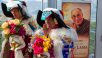 Посещение статуи Будды и ступы в поселении Гонпа