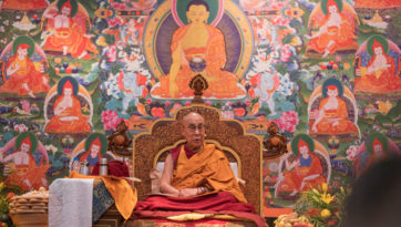 Учения Далай-ламы для буддистов России в Дели ‒ 2016