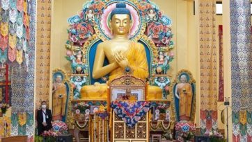  Церемония открытия колледжа Кхамгар Друк Дхармакара