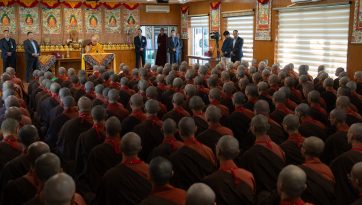 Встреча с монахами и монахинями из Тайваня