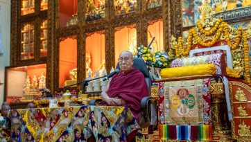 Приветственная речь в монастыре Гьюдмед